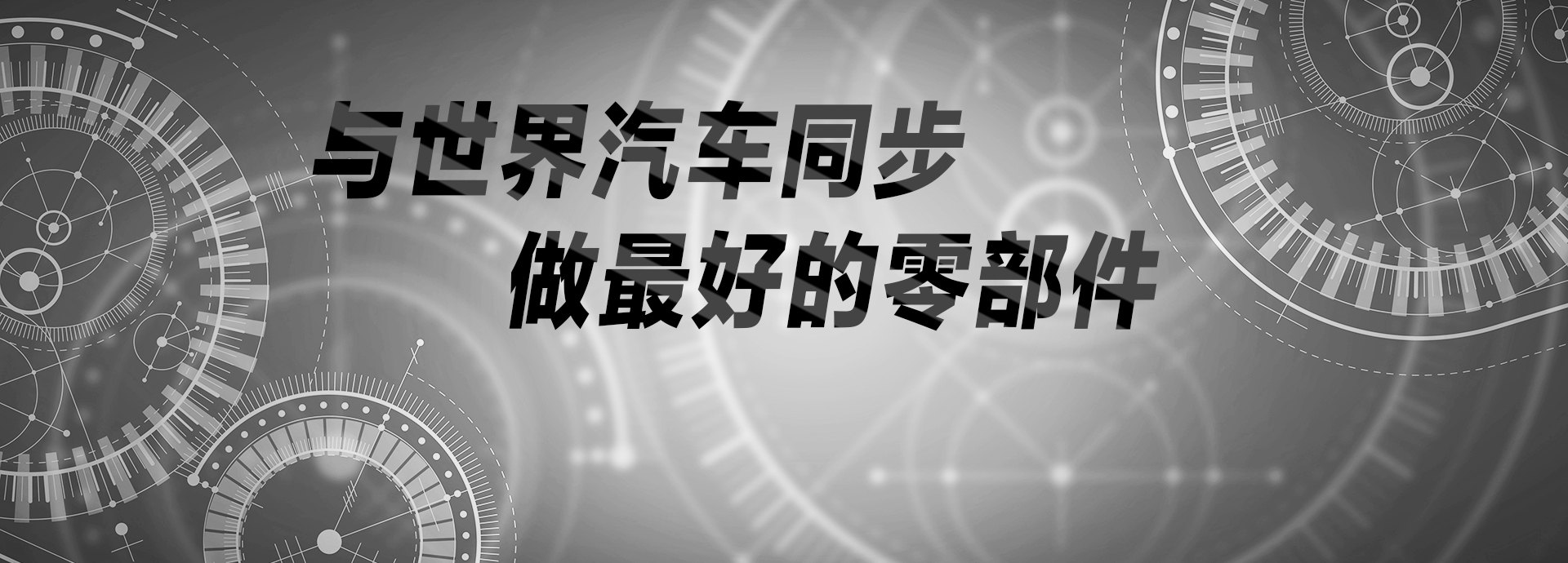 與世界汽車同步，做最好的零部件